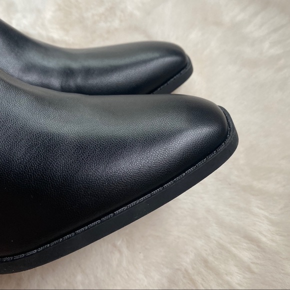 🖤 BANDOLINO BLACK FAUX LEATHER BOOTIES! - Picture 10 of 16